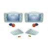 KIT CLIGNOTANTS-VEILLEUSES AVT TJ 97-06 - BLANC*