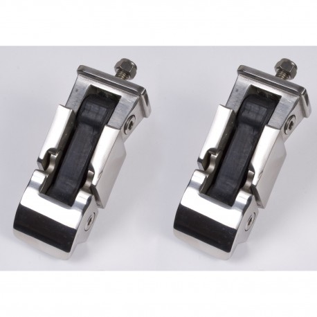 KIT ATTACHE-CAPOT TJ 97-06 - INOX 11116.02