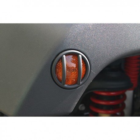 KIT GRILLES PROTECT CLIGNO LAT AVT JK 07-18 -NOIR*