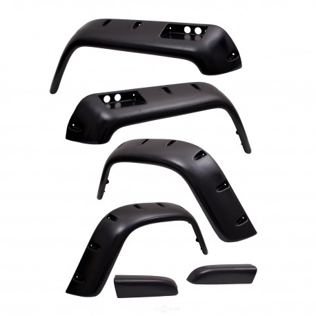 KIT ELARGISSEURS D'AILE YJ 87-96 +15CM - 6 PIECES*