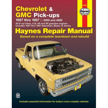 REVUE TECHNIQUE GM TRUCK FS 67-91 24064