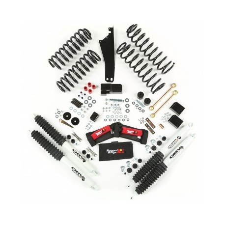 KIT REHAUSSE SUSP JK 07-18 - +2.5 AVEC AMORTS*