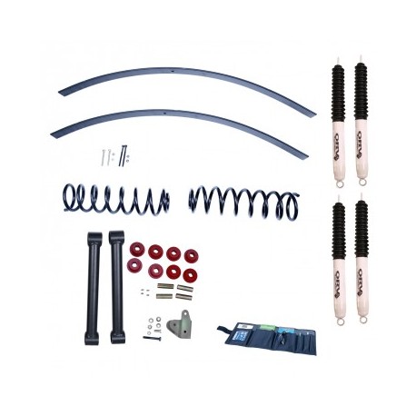 KIT REHAUSSE SUSP XJ 84-01 +3 - AVEC AMORTS