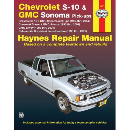 REVUE TECHNIQUE GM TRUCK S10 94-04 24071