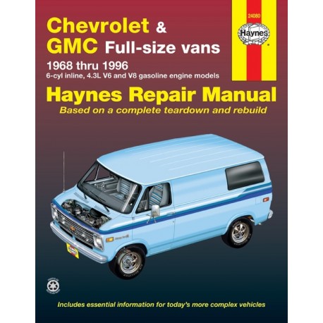 REVUE TECHNIQUE GM VAN FS 68-96 24080