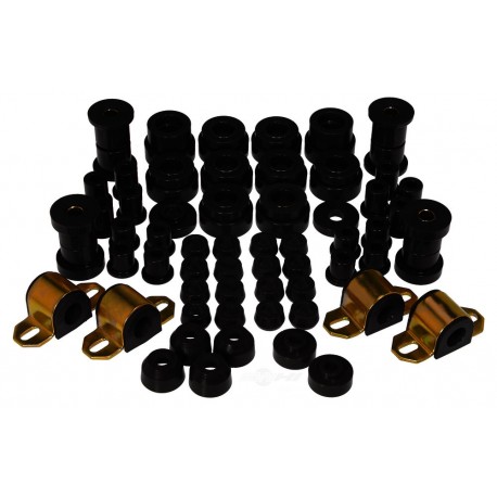 KIT SILENTBLOCS URETHANE CHASSIS CJ7 80-86 - NOIR