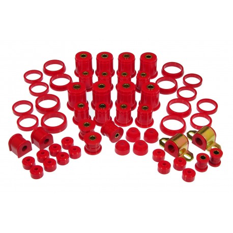 KIT SILENTBLOCS URETHANE CHASSIS ZJ 93-98 - ROUGE