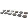 PLAQUETTES FREIN AVT CORVETTE Z06 06-13 - 12 PCES*