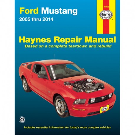 REVUE TECHNIQUE MUSTANG 05-09 36052*