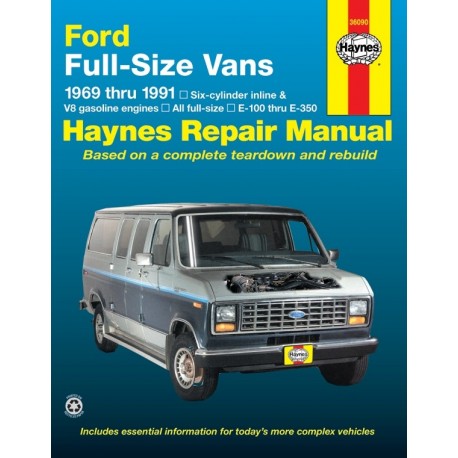 REVUE TECHNIQUE FORD ECONOLINE VAN 69-91 36090