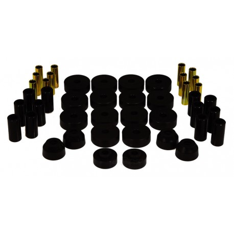 KIT SILENTBLOCS URETHANE CHASSIS CJ 55-75 - NOIR