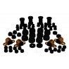 KIT SILENTBLOCS URETHANE CHASSIS CJ 76-79 - NOIR