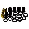KIT SILENTBLOCS TIRANTS AVT URETHANE XJ - NOIR