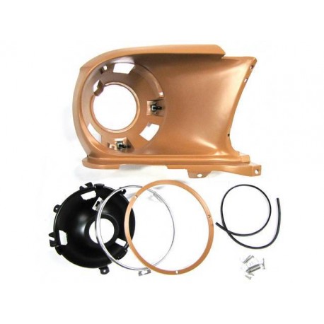 KIT ENTOURAGE-SUPP PHARE DROIT MUSTANG 67-68 - ALU