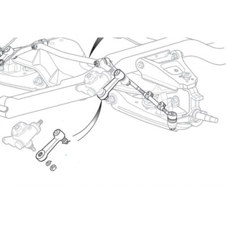BRAS PITMAN GM TRUCK FS 60-66 - 2WD