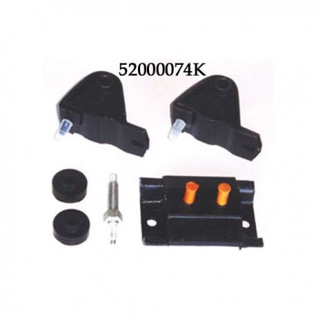 KIT SILENTBLOCS MOTEUR-BOITE-TRANSF YJ 2.5L 87-90