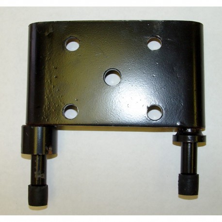 PLATINE FIXATION LAME SUSP AVT GAUCHE CJ 76-86
