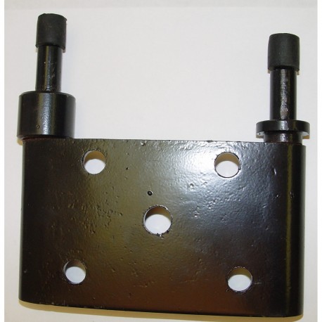 PLATINE FIXATION LAME SUSP AVT DROIT CJ 76-86