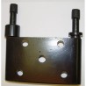 PLATINE FIXATION LAME SUSP AVT DROIT CJ 76-86
