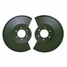 KIT FLASQUES DISQUE FREIN AVT CJ 78-86 - NOIR*