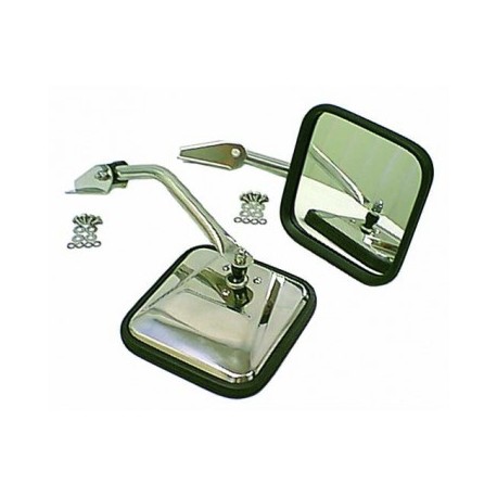 KIT RETROS EXT CJ 55-86 - CARRE CHROME 5751193K*