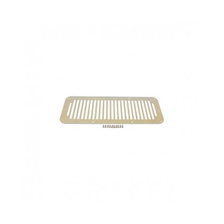 ENJOLIVEUR GRILLE VENTIL CAPOT CJ-YJ 78-96 - INOX