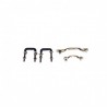 KIT CROCHETS BAIE DE PARE-BRISE CJ-YJ - INOX