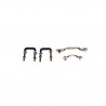 KIT CROCHETS BAIE DE PARE-BRISE CJ-YJ - INOX