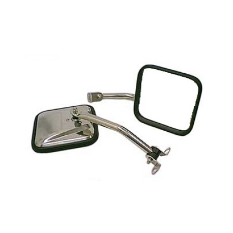 KIT RETROS EXT YJ 87-96 - TYPE CJ INOX*