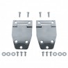 KIT CHARNIERES HAYON HARDTOP CJ 76-86 - INOX
