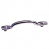 BOUCLE DE CAPOT CJ-YJ 55-96 - COURTE - INOX 7423C