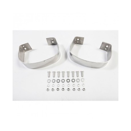 KIT BUMPERETTES ARR CJ-YJ-TJ 76-06 - INOX 7438*