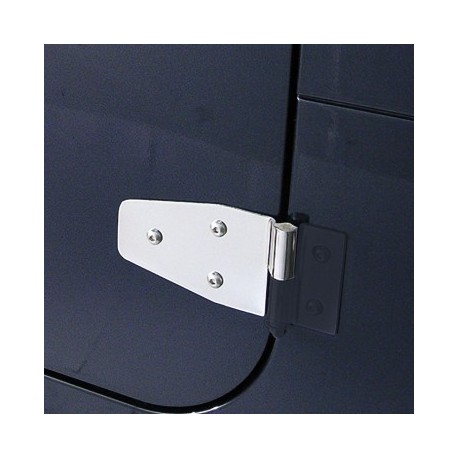 KIT CHARNIERES PORTE YJ-TJ 97-06 - 1/2 PORTE 87-06