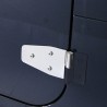 KIT CHARNIERES PORTE YJ-TJ 97-06 - 1/2 PORTE 87-06