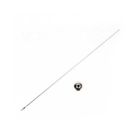 KIT ANTENNE RADIO TJ - NON RETRACTABLE INOX