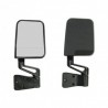 KIT RETROVISEURS DUAL FOCAL YJ-TJ 87-02 - NOIR*