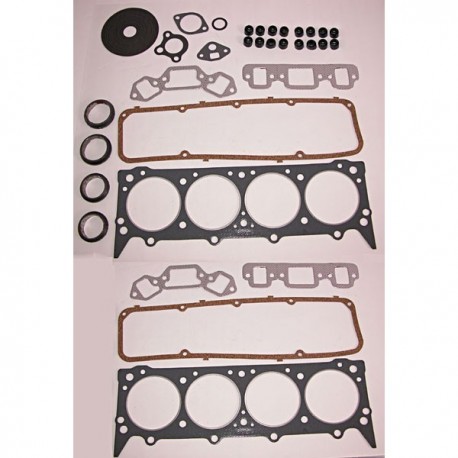 KIT JOINTS HAUT MOTEUR AMC-JEEP 360-401CI V8 67-92