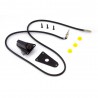 KIT EMBASE ANTENNE CJ-YJ 76-86 - NOIR AVEC CABLE