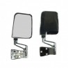 KIT RETROVISEURS EXT YJ-TJ - US CHROME*