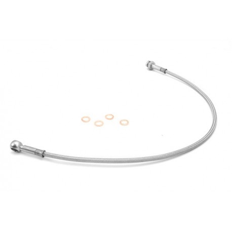 KIT FLEXIBLES FREIN AVT YJ 87-96 - +4 INOX*