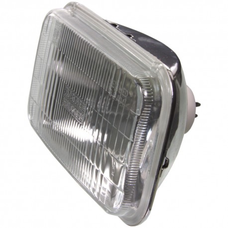 OPTIQUE PHARE RECTANGLE - 2 BROCHES HALOGEN*