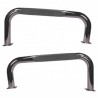 KIT MARCHE-PIED TUBE YJ-TJ 87-06 - INOX*