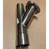 TUBE Y DERIVATION ECHAPP - DIA 2.5/INOX*