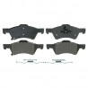 PLAQUETTES DE FREIN - QUICKSTOP SEMI-METAL ZX857