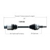 CARDAN AVT DROIT WH-XK 05-10 139100*