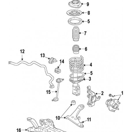 KIT BUTEE ET SOUFFLET PROTECTION AMORT AVT MK-PM*