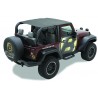 BIKINI SAFARI JK 2 PORTES - PLACES AVT-ARR - NOIR