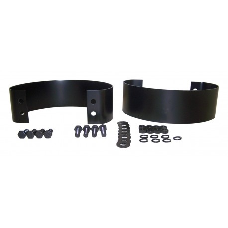 KIT BUMPERETTES ARR CJ-YJ-TJ 76-06 - NOIR*