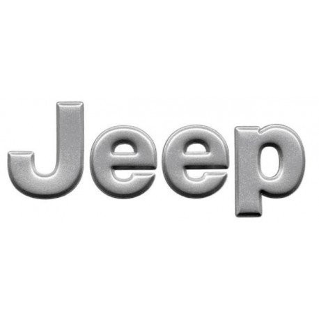 EMBLEME DE CALANDRE XJ 97-01 JEEP - ARGENT