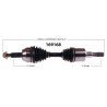 CARDAN AVT GAUCHE EXPLORER 03-05/RANGER 03-11*